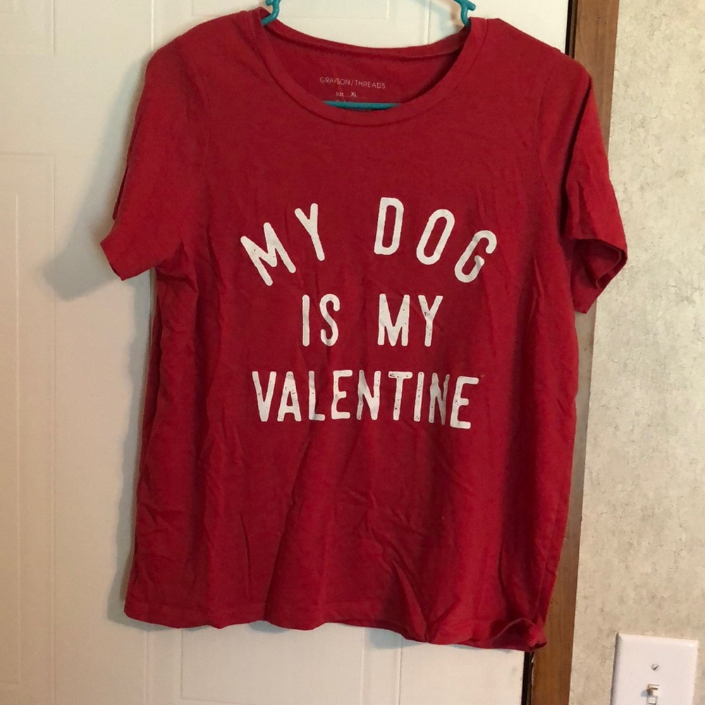“My Dog is My Valentine” T-Shirt